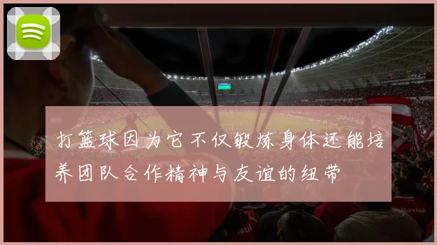 打篮球因为它不仅锻炼身体还能培养团队合作精神与友谊的纽带